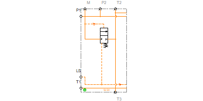 SLSX-F0, F or V -S-V -4 Inlet section